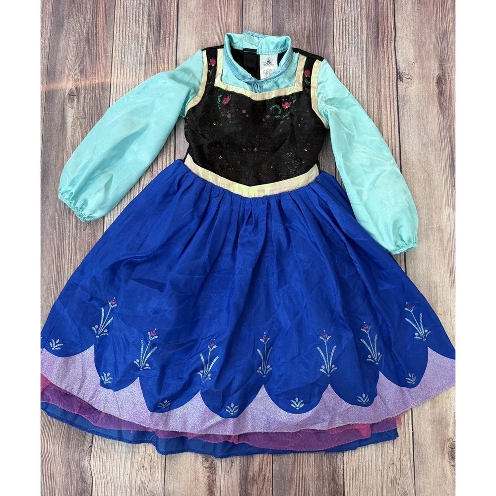 Disney Frozen Costume Anna Dress Up As Anna Size 4